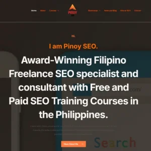 Homepage of PINOYSEO.PH